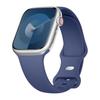 Ремешок для apple watch 44мм 40мм 45мм 49мм 41мм 42мм силиконовый браслет iwatch series 6 7 8 9 ultra 2 se 3 10 11 46мм