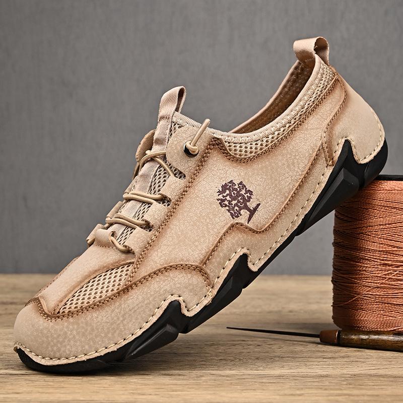 Large size breathable mesh men's shoes fashionable casual outdoor shoes comfortable and versatile