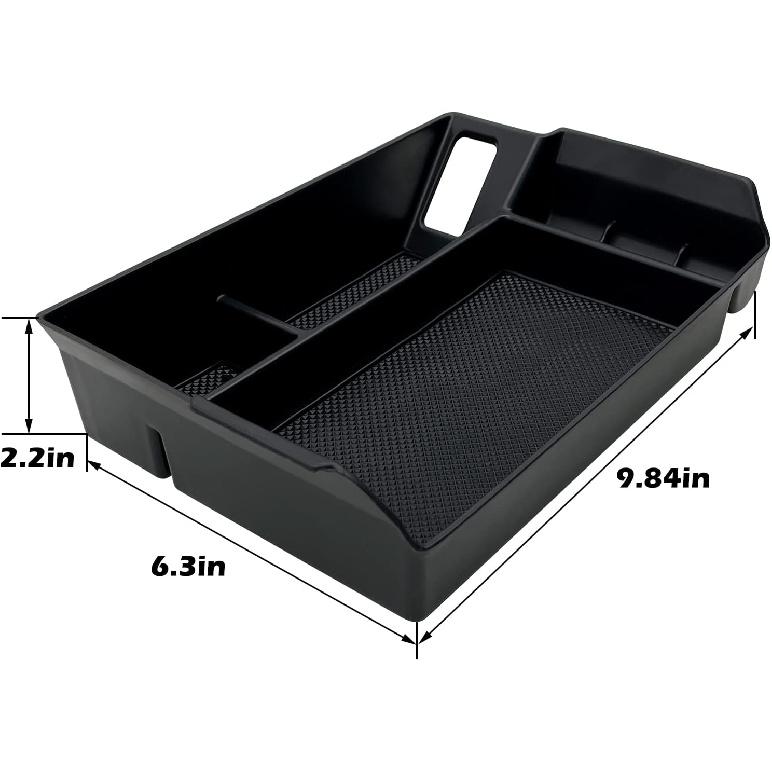 JOJOMARK Compatible With Toyota Sienna 2024 2025 Accessories Center Console Tray Organizer