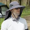 Новые летние солнцезащитные шляпы с защитой от УФ, дорожная, для походов, рыбалки, дышащая панама, с защитой шеи, шляпа-федора