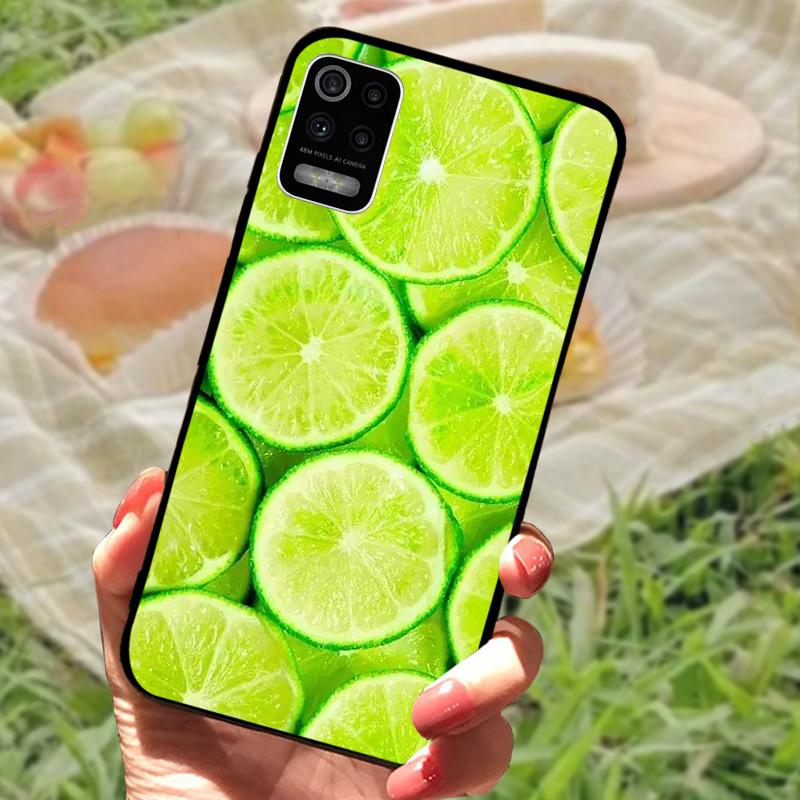 For LG K52 Q52 K62 4G Case Silicone Soft TPU Black Bumper Cover For LG K62+ Coque K62 Plus 4G Fashion Phone Protective Fundas