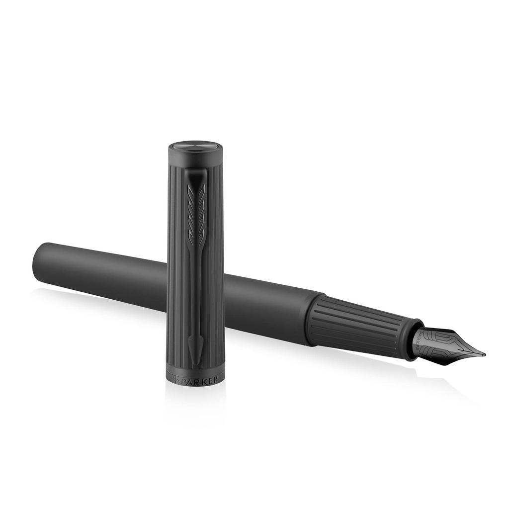 Перьевая ручка PARKER Ingenuity Black BT Fine Point в подарочной коробке, подлинный импортный продукт 2182629