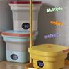 Folding Washing Machine Mini Portable Cleaning Wachine For Wash Underwear, Underpants, Socks, Baby Small Clothes
