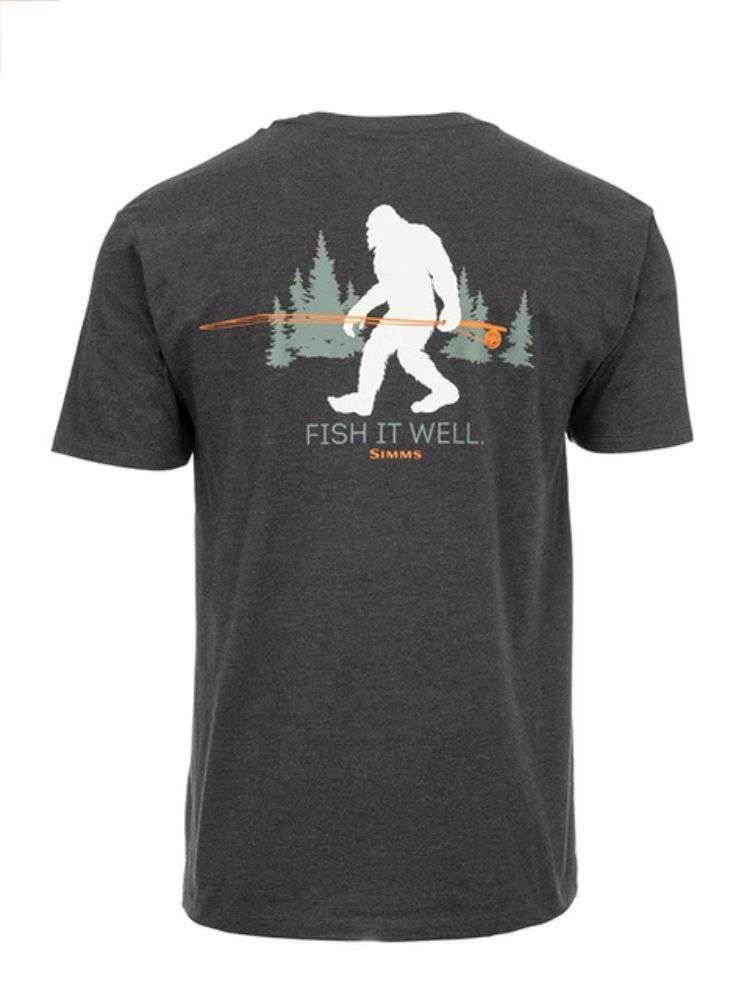 Simms Luya Short Sleeve T-Shirt Summer Outdoor Sportswear Quick Drying Breathable Fishing Clothes UPF50