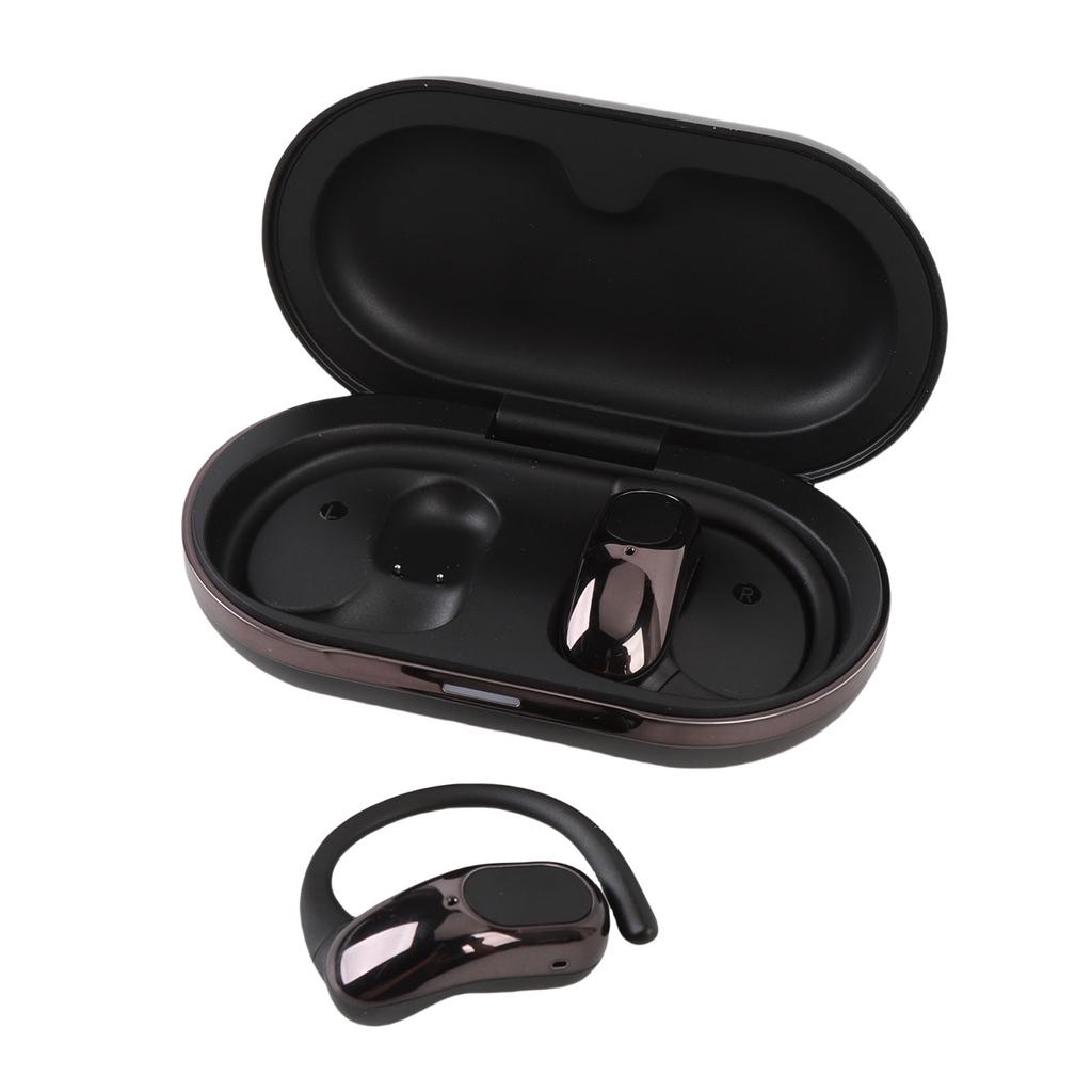 Умные наушники-переводчики Полноцветный сенсорный экран Качество звука Hi-Fi Многоязычный Bluetooth-переводчик Черный