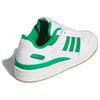 Adidas Originals FORUM Abrasion Resistant Low top Kids' Skateboarding Shoes White Green IH0223