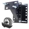 Universal Spare Tire Mounting Bracket for 4 5 6 Lug Patterns Quick Installation Secure Hold For Trailer