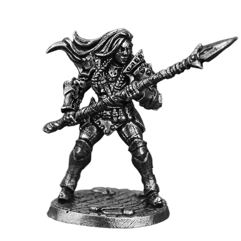 Metal Soldier Action Figure Miniature Model Tabletop Game Desk Decor Toy for Men Home Ornament War Hobbyist Gift Collectible