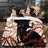 Black Fairy Bedding Set Single Twin Full Queen King Size Sleep Story Bed Set Aldult Kid Bedroom Duvet Cover Sets 3D Print 011
