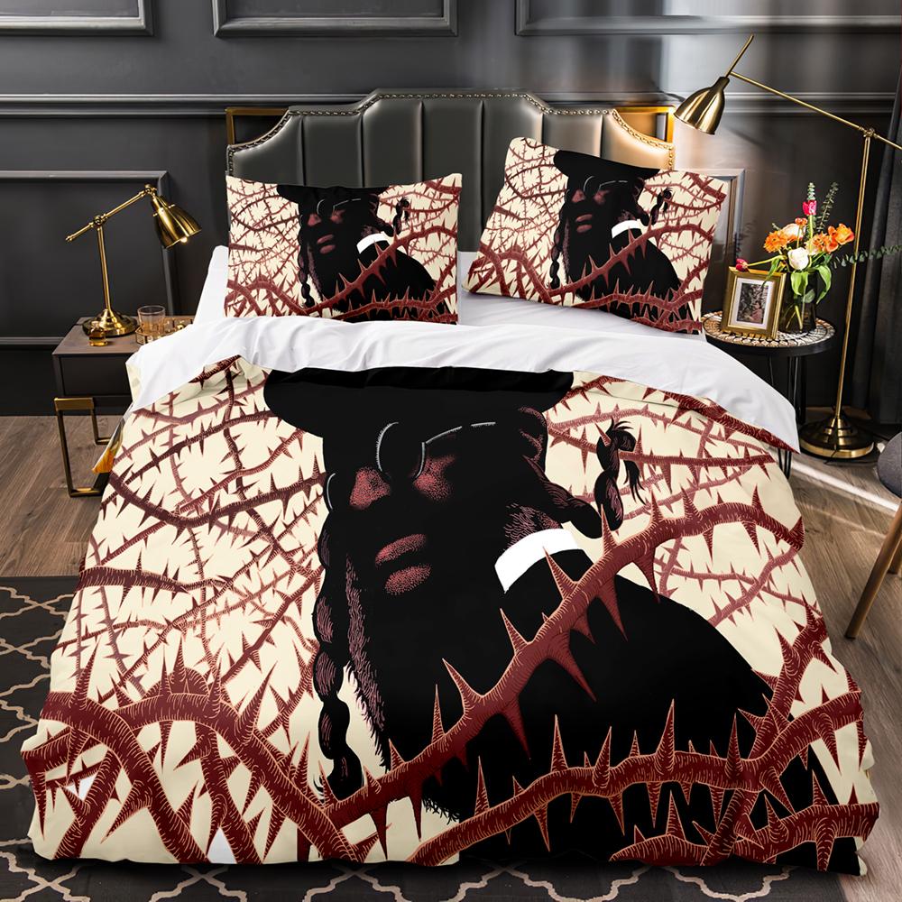 Black Fairy Bedding Set Single Twin Full Queen King Size Sleep Story Bed Set Aldult Kid Bedroom Duvet Cover Sets 3D Print 011