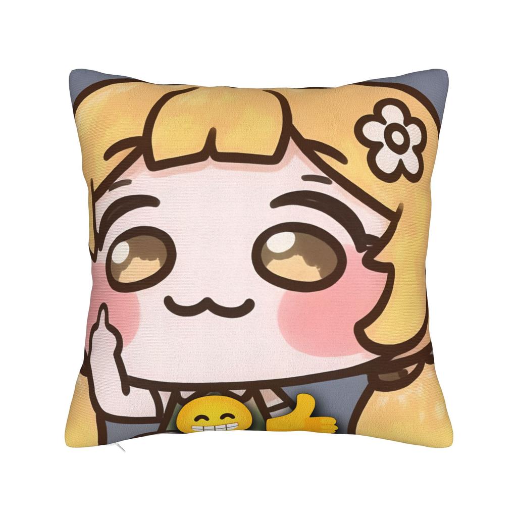 Pillow Case Kawaii Gaming T-Trickcals Print Pillow Cover For Chair Sofa Home Decor Vintage Pillowcases