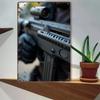 Металлическая жестяная табличка 8x12 Винтажное настенное искусство Рустикальный декор для мужской комнаты