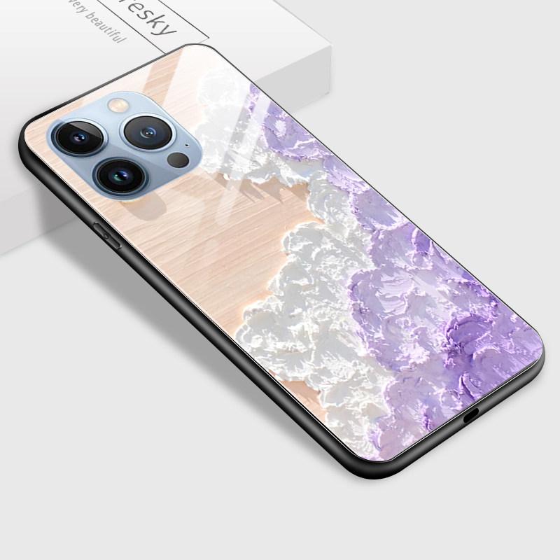Чехол для телефона из закаленного стекла для Samsung A12 A16 A32 A53 S20FE S23 S25 Honor20 X6A 90Lite 9X Huawei Y9Prime2019 P30Lite Мягкий край Ударопрочный Гладкий чехол