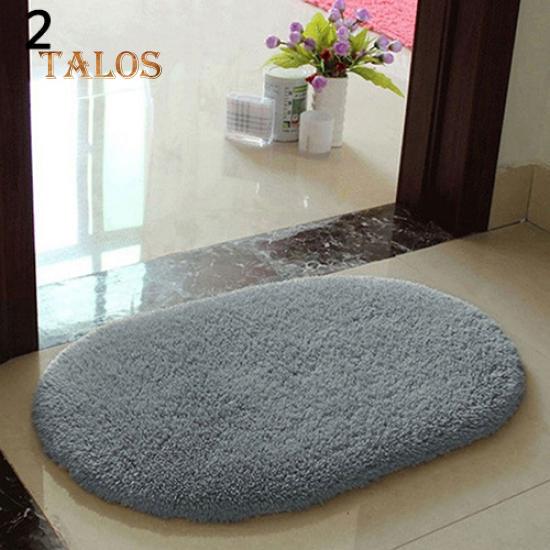 Противоскользящий мягкий пушистый впитывающий коврик для дома, ванной комнаты, напольный коврик для душа, украшение для двери