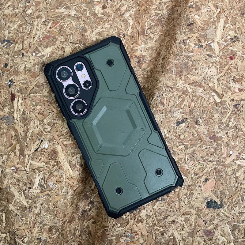 Противоударный чехол Pathfinder Pro Macsafe Magnetic для Samsung Galaxy S25Ultra S24 Ultra S23 Plus S24Ultra S23ULTRA Прочный чехол MagSafe