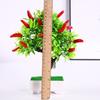 Pomegranate Chili Fruit Tree potted Plastic Foam Simulation Plant potted  Party Supplies
