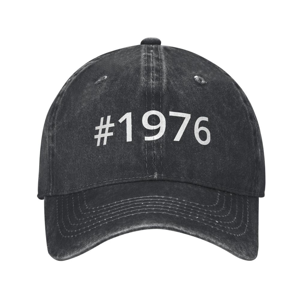 Vintage Born In 1976 aged 50 Trucker Hat Outfit For Unisex Baseball Caps 50 birthday Retro Wear Sun Caps Adjustable