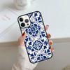 Чехол для телефона с узором марокканской плитки Для iPhone 17 Air 14 15 16 13 12 Чехол Для Apple Pro Max Plus Coque