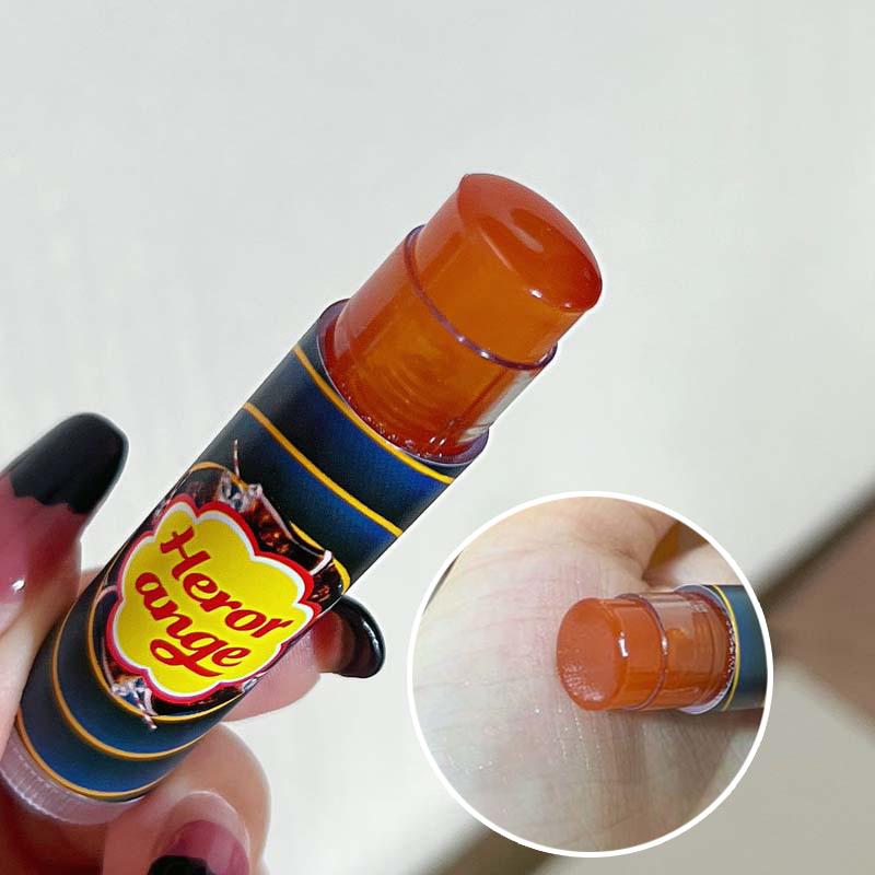 1Pc Fruit Lip Balm Moisturizing Clear Lip-Primer Mask Cute Jelly Tinted Lip Stick Lighten Lines Plump Lip Care Makeup Cosmetics