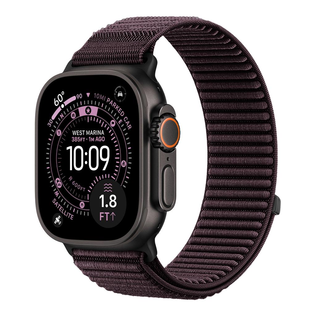 Спортивная петля для ремешка Apple Watch Серии 11/10/9/8/7/6/SE/Ultra 3 49мм 46мм 45мм 44мм 42/41/40мм Браслет Ремешок Correa iWatch Strap