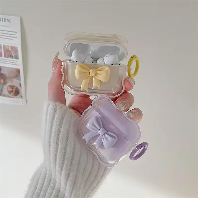 Защитный чехол для наушников Gradient Bow для Apple AirPods Pro 1/2 поколения