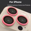 Светящийся защитный кольцо для объектива камеры для Apple iPhone Duo 18 17 Air 16 15 14 13 Pro Max Plus Mini Защитная пленка для объектива 4