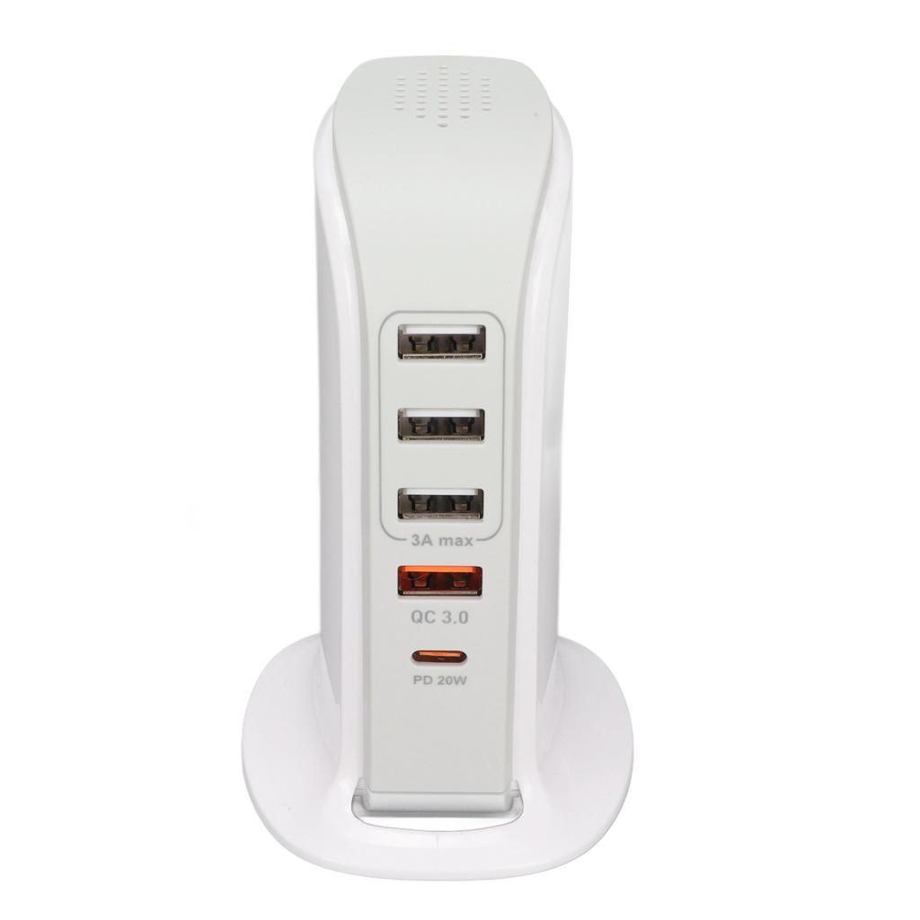 Подставка для зарядки телефона, зарядная станция USB, многопортовая зарядная стойка, быстрая зарядка для
