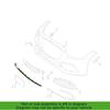 Front Bumper Trim for Mercedes-Benz S-Class W223 (2238853900, 2238854200, 2238854300)