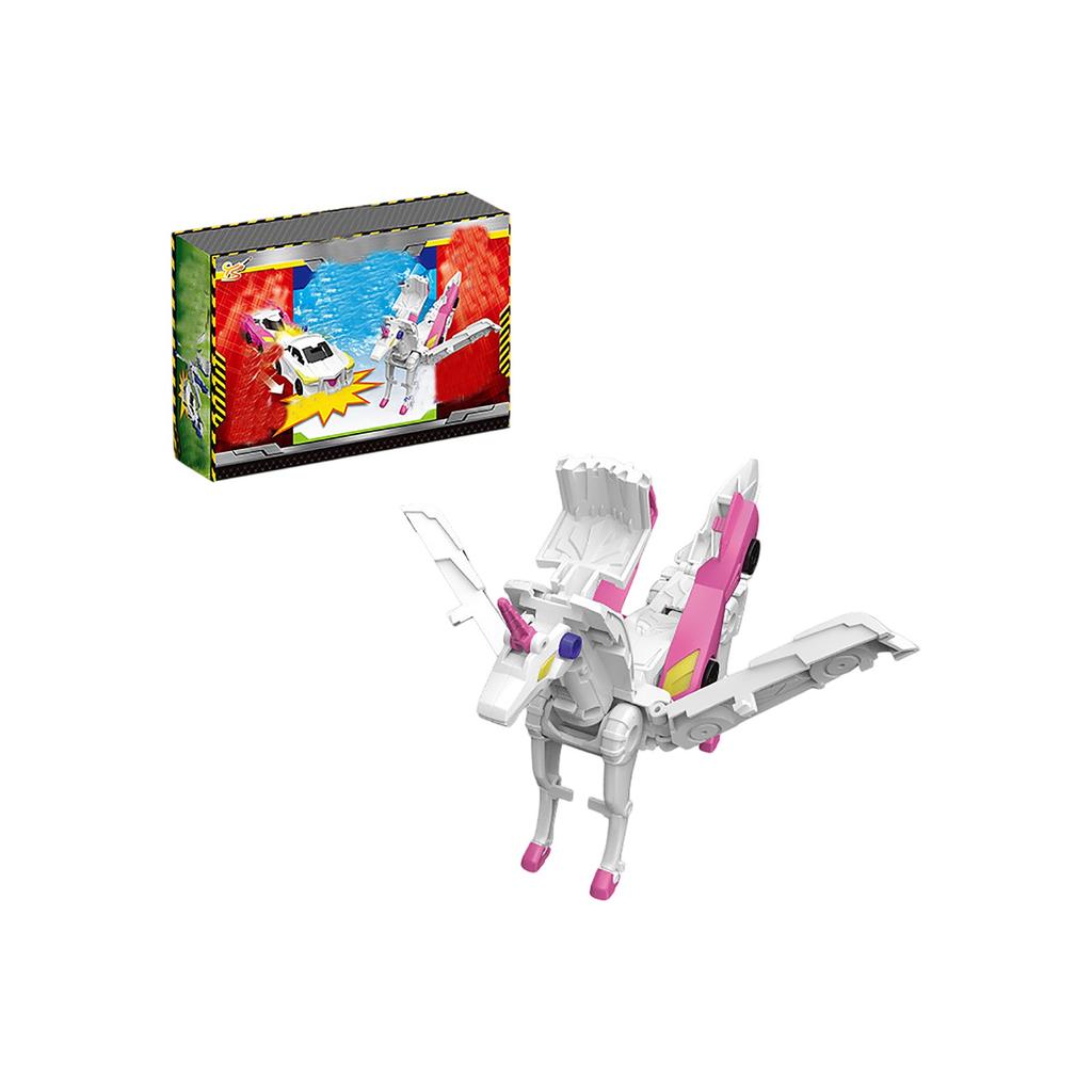 Flying Fly Horse Kabao Car Two Cars Collision Transformation Combination Transformation Boy Toy