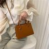 Messenger Bag Retro Casual Fashion Portable Small Square Bag Female Simple Popular Western Style Shoulder Bag