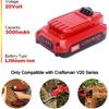 Аккумулятор Elefly 20V CMCB202 Совместим с литий-ионным аккумулятором Craftsman V20 CMCB202-2 CMCB201 CMCB204, Совместим с серией Craftsman 20V Max V20