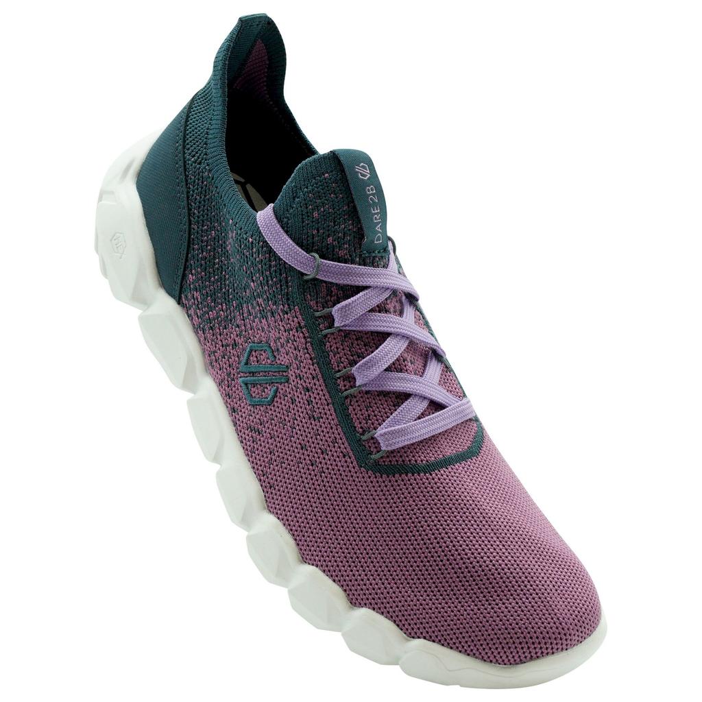 Womens/Ladies Hex-At Knitted Recycled Trainers