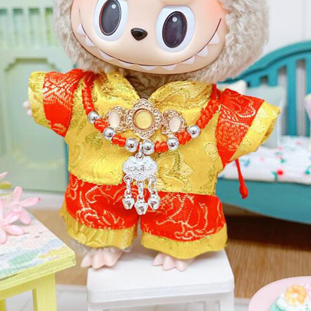 17 см плюшевые куклы, одежда, костюмы, реквизит для фото, мягкие, мягкие игрушки, стильные, милые «сделай сам»