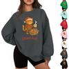 Women's Casual Fashion Solid Color Round Neck Raglan Long Sleeve Sweatshirt Top