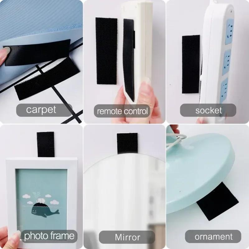 Лента Нескользящая липучка Диван Самоклеящиеся наклейки для фиксации ковров Автомобильные крепежи Аксессуары Двусторонние автомобильные коврики Одежда