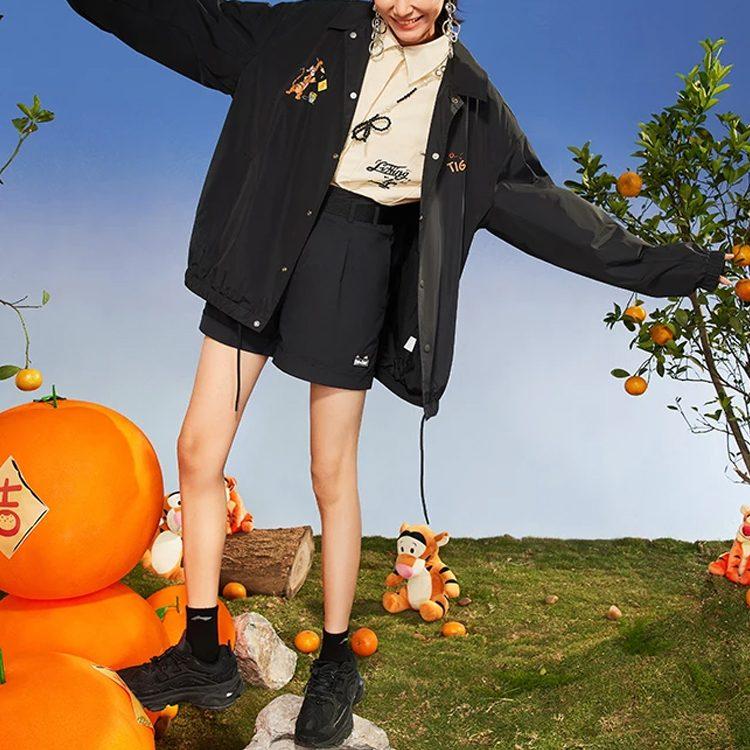 Куртка Li Ning x Disney Унисекс Черная AJDS323-1