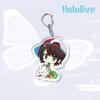 Аниме игры Hololive акриловый брелок металлическое кольцо автомобильная сумка украшение для ключей аксессуар подарок аниме подарки кулон