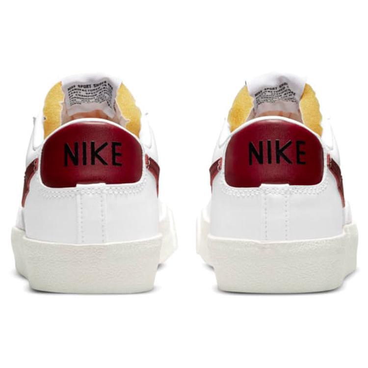 Nike Кроссовки Blazer Low 77 Белый Командный Красный Женские DC4769-104