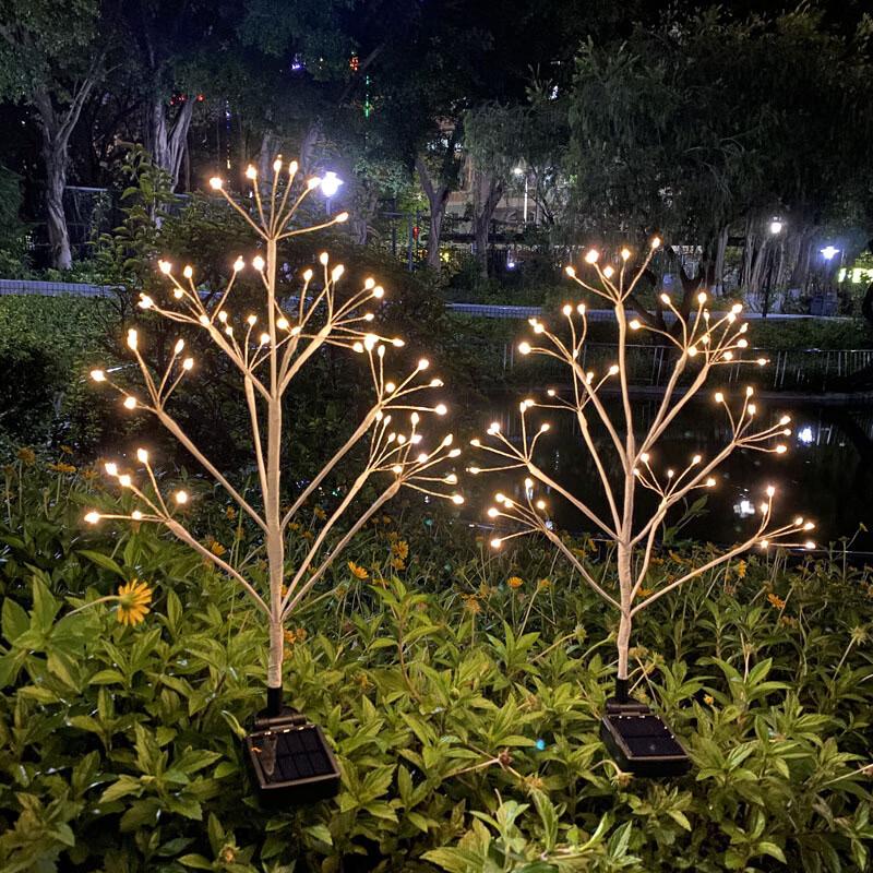 Outdoor Solar Christmas Tree String Lights