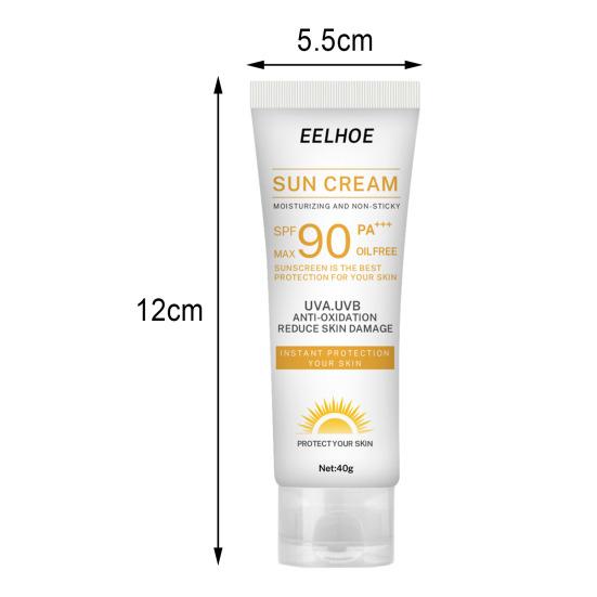 40 г солнцезащитный крем безопасный легкий растительные экстракты восстанавливающий влагу УФ-солнцезащитный крем для женщин