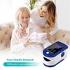 Portable OLED Display Pulse Oximeter Pulse Oximeter Blood Oxygen Saturation Monitor for Heart Rate Monitor and SpO2