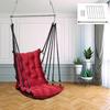 Large Soft Leather Velvet Hammock Hanging Cotton Swing Chair/Jhula For Adults For Indoor/Outdoor, Home, Balcony,,200 Kgs