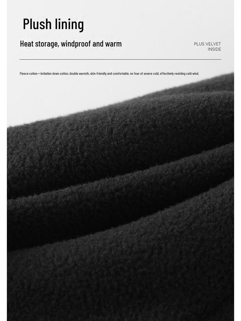 Зимние лыжные перчатки Northeast: Двухслойный бархат, водонепроницаемый, защита от отрицательных температур