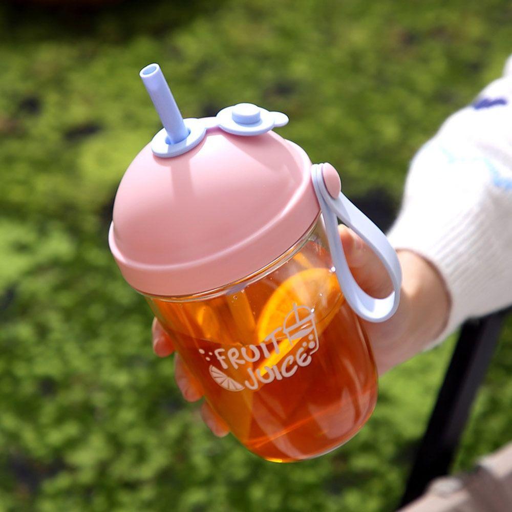 Double Wall Fruit Cup Leak Proof Breakfast Cup Multifunctional Salad Cup