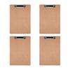 Деревянные планшеты Офисные планшеты из твердого картона Стандартный планшет формата A4 (Letter) с низкопрофильным зажимом, Размер 12,4×9 дюймов