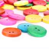 150pcs Multicolor Wooden Buttons 2 Holes DIY Craft Supplies Large Buttons Sewing Buttons  DIY Craft