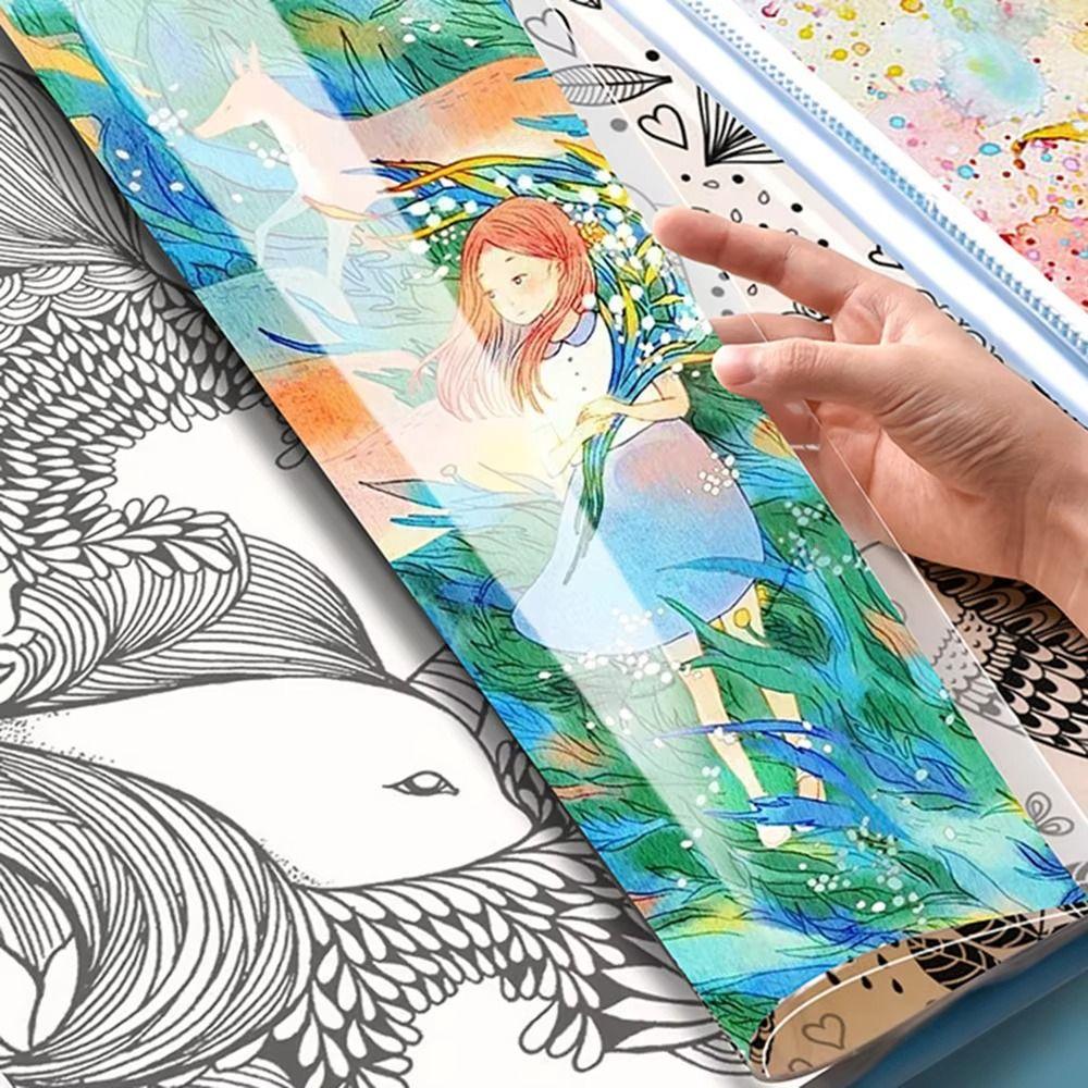 1Pcs A3/8K Photo Album Folder Diamond Painting Stationery Tool Presentation Portfolio School Office