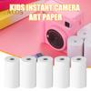5/10Pcs Kids Instant Camera Print Refill Paper Eco-friendly No Odor Universal Easy To Use Photo Printer Thermal Paper Rolls