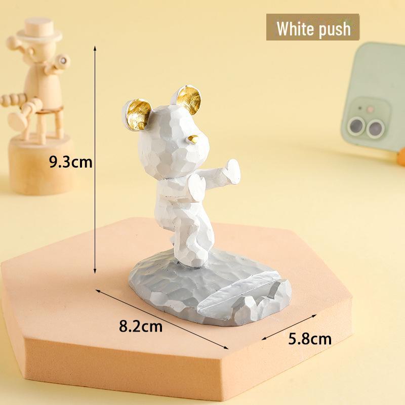 Милый держатель для планшета Violent Bear из смолы