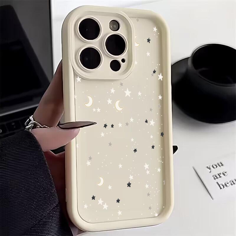 Star Print Phone Case For Xiaomi Redmi Note 14 5G Cases Redmi Note 13 12 Pro Plus 5G 12S 11S 11 10 Redmi 13 12 14C 13C 12C Cover